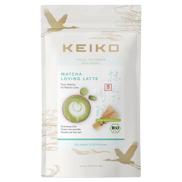 Keiko Matcha Loving Latte - Purer Bio Matcha für Matcha Latte